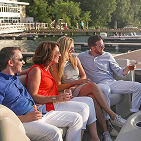 Group of Friends on Lake